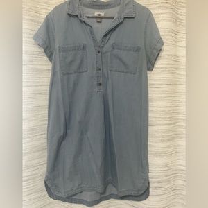 Jean shirt dress